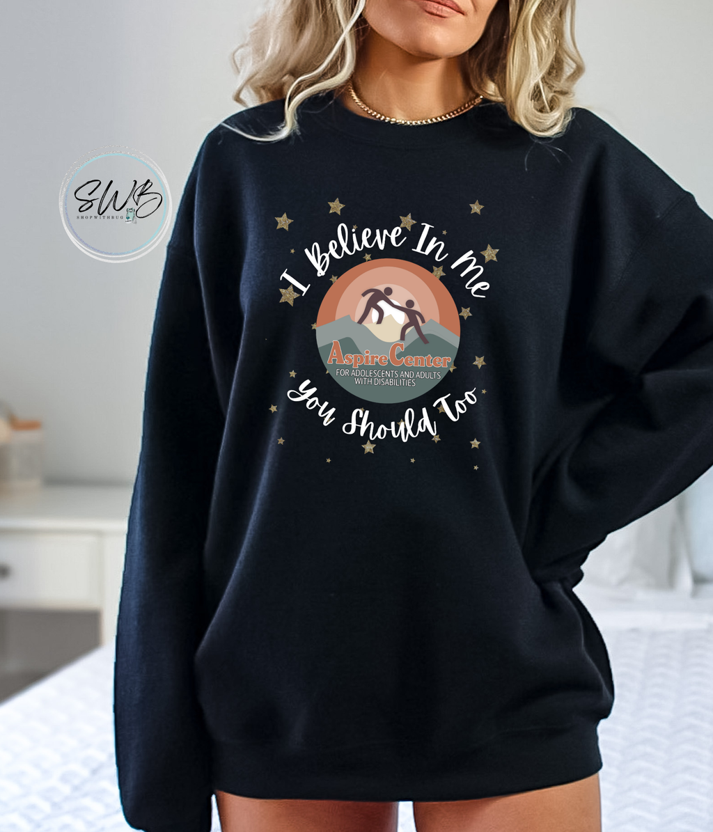 Aspire I believe Adult Shirt