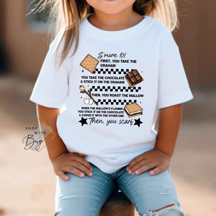 S'more 101 Kids Unisex Shirt