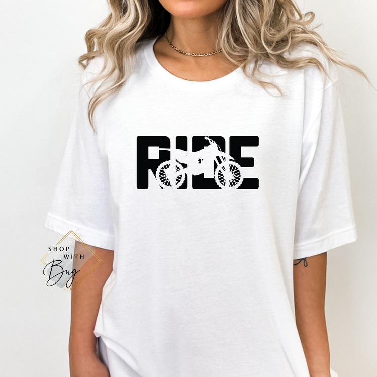 Ride Motocross Adult Unisex T-Shirt/Sweater