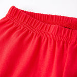 Christmas Red Boys Embroidered Pajamas