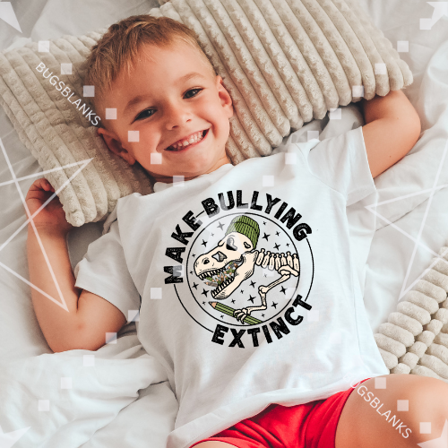 Make Bullying Extinct Kids Shirt