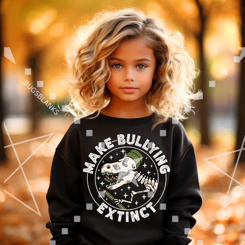 Make Bullying Extinct Kids Shirt